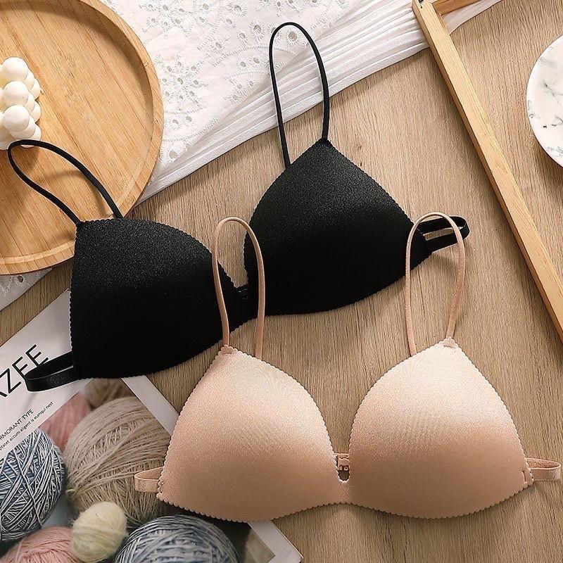 Áo Bra đúc su cài sau dây mảnh sexy 818