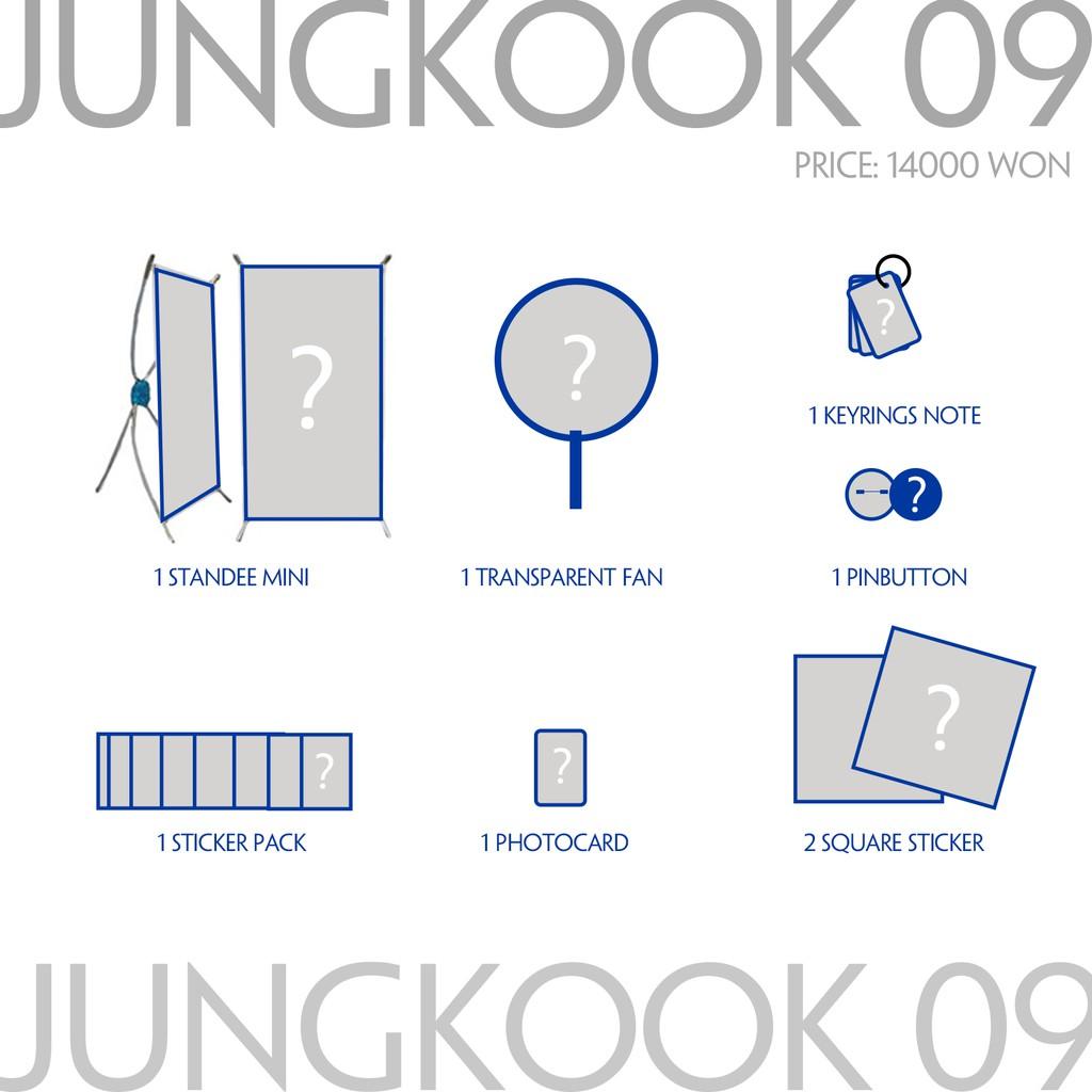 Combo sản phẩm BTS JungKook 09