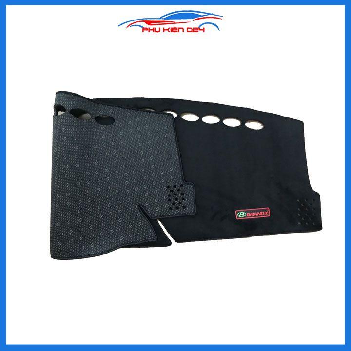 Thảm taplo ô tô Hyundai i10 2021-2022 thảm nhung lót taplo xe hơi chống nắng, cách nhiệt tốt