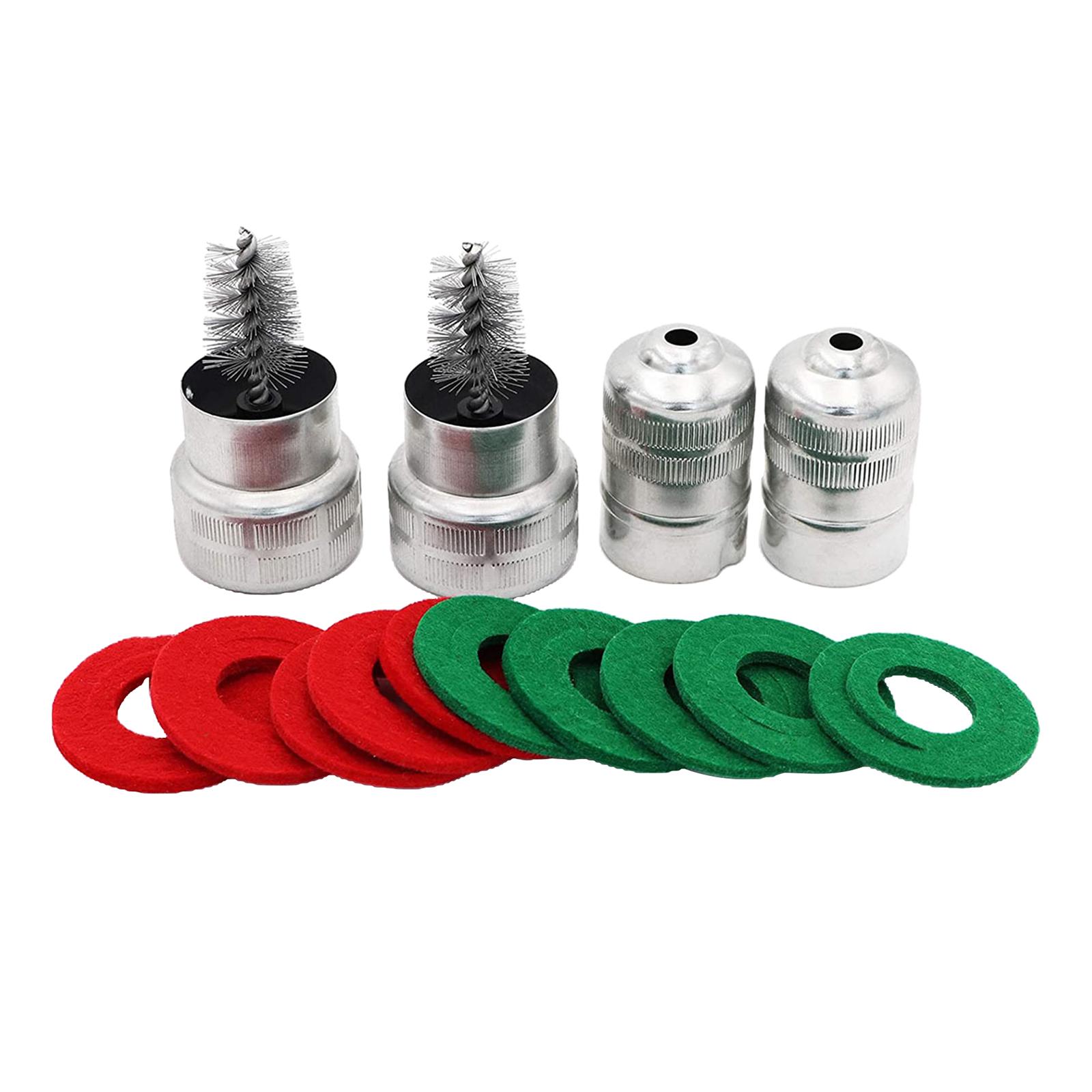 12x Battery Terminal Washers 2-Pack Cleaning Brush for Cars Marine Boat
