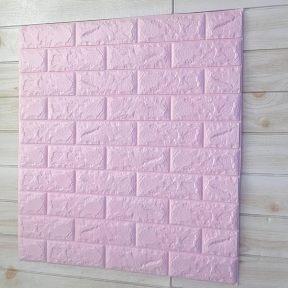 MIẾNG XỐP DÁN TƯỜNG GIẢN GẠCH 3D 77x70 CM