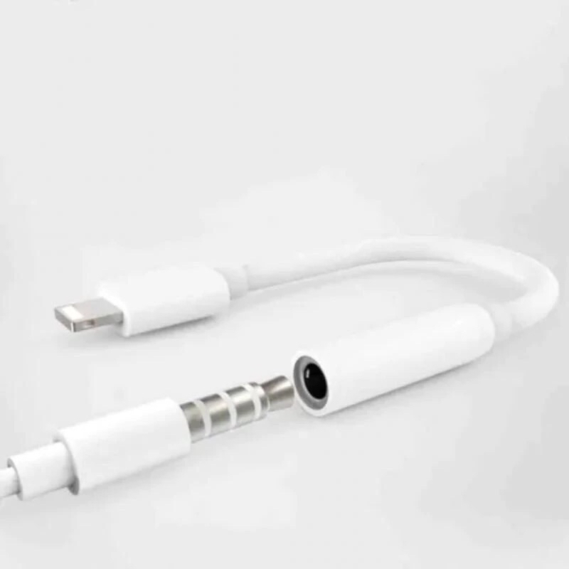Cáp Chuyển Đổi cổng sạc của IP 13, 12, 11, Xs/max, X, 7 Plus Sang cổng loa jack 3.5mm - Hàng chính hãng