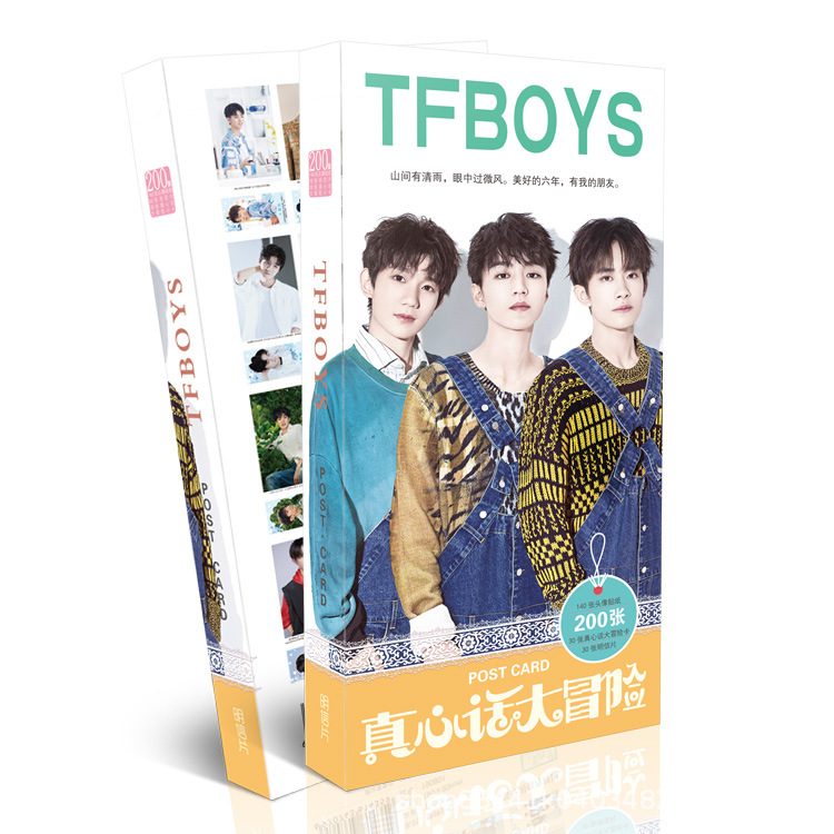 Hộp ảnh Postcard Tfboys