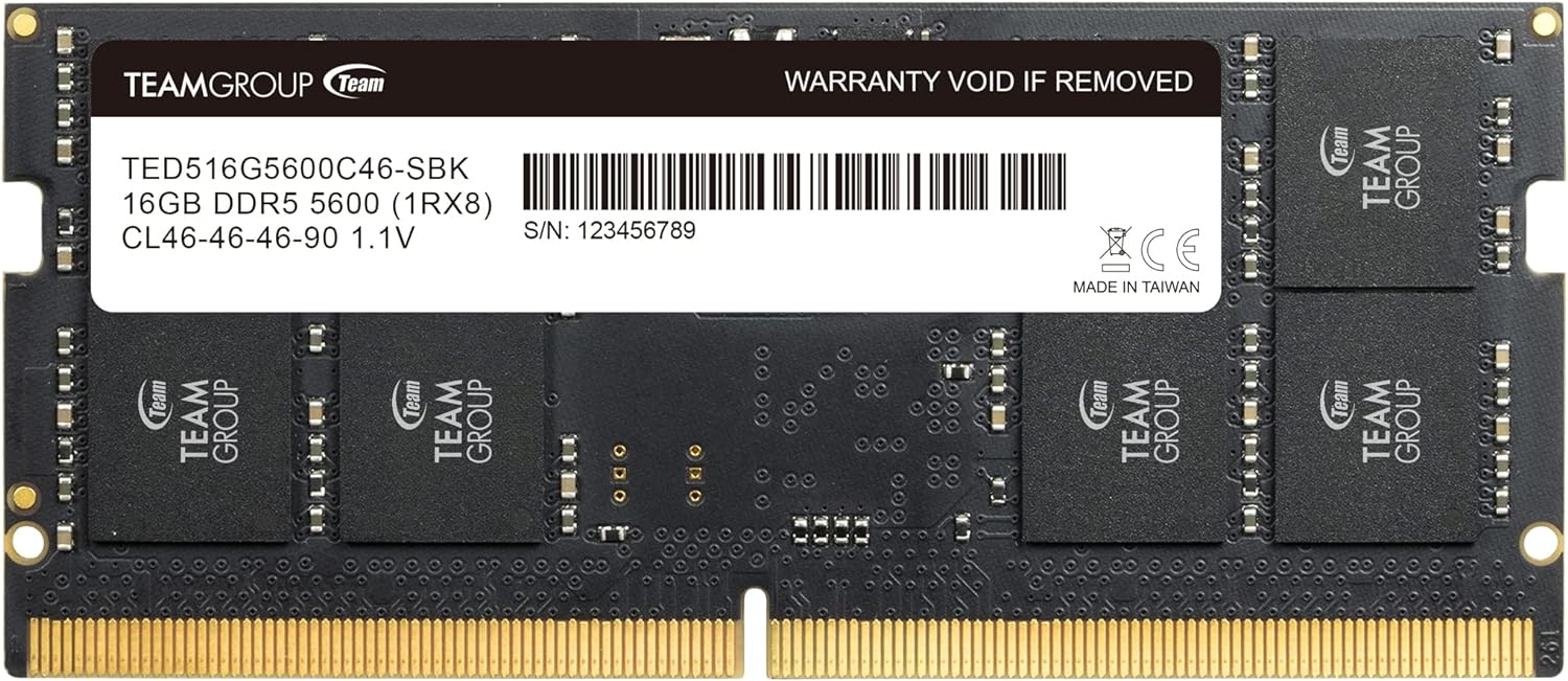 Ram Laptop Team 16GB Elite DDR5 5600Mhz - Hàng chính hãng Viễn Sơn phân phối