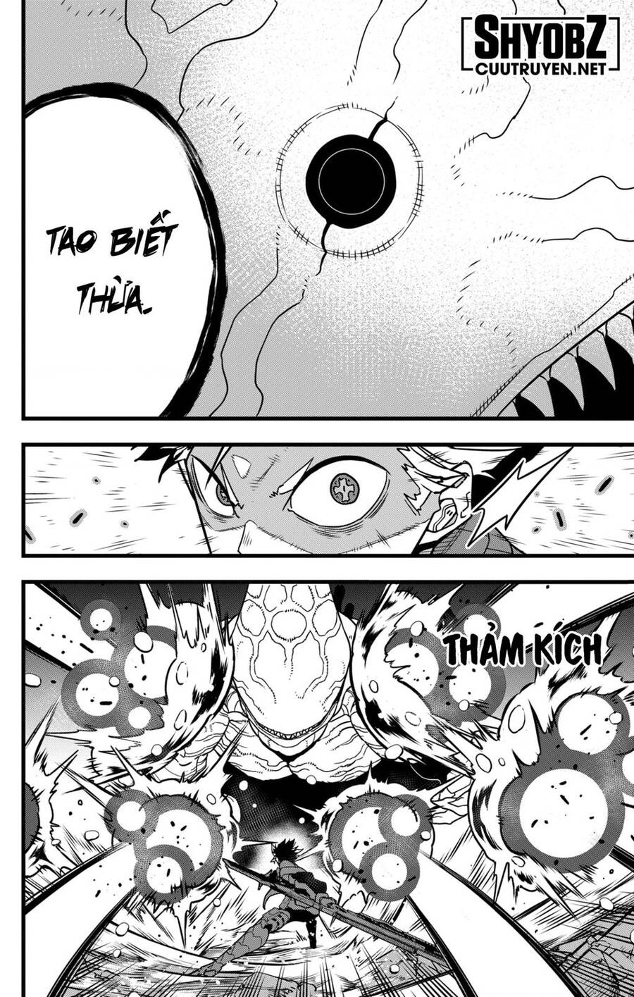 hôm nay - tôi hóa kaiju chapter 86 10