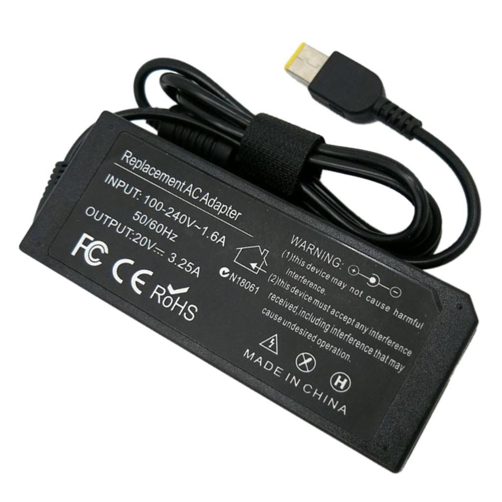20V 65W 3.25A AC-DC Adapter Power Supply Charger Universal for Laptops