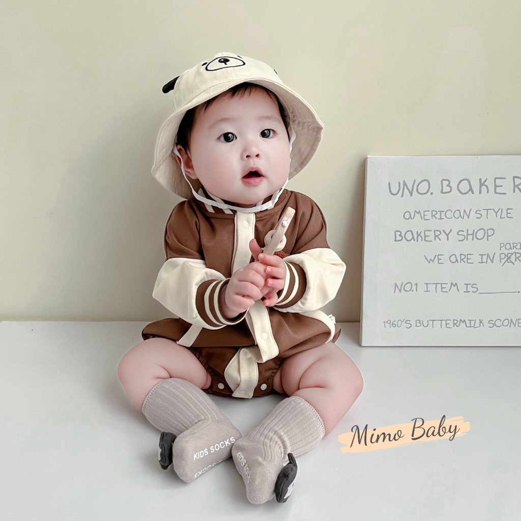 Mũ nón bucket tai bèo hình con vật đáng yêu cho bé MH234 Mimo Baby