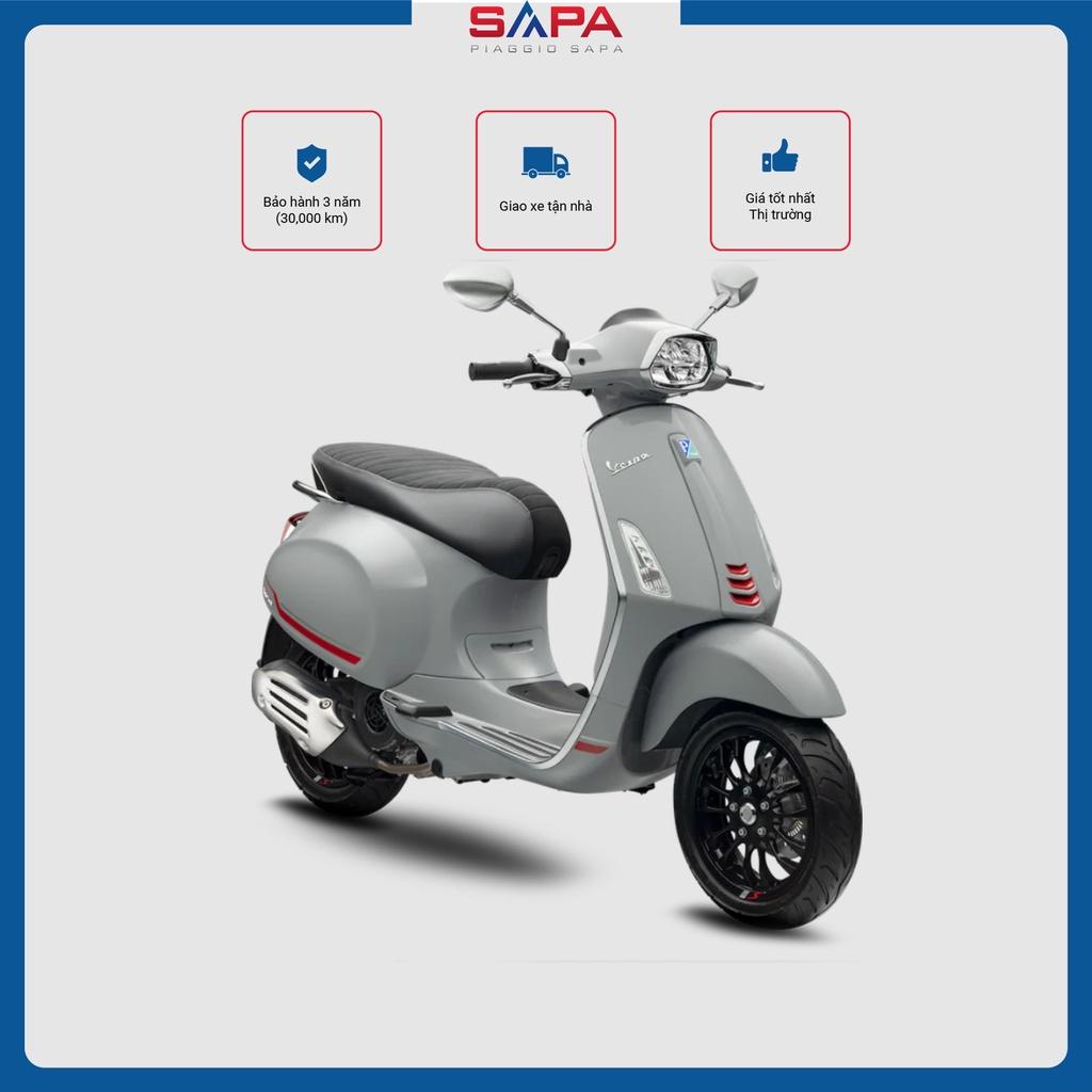 Xe Máy Vespa Sprint S 150 ABS Màu Xám