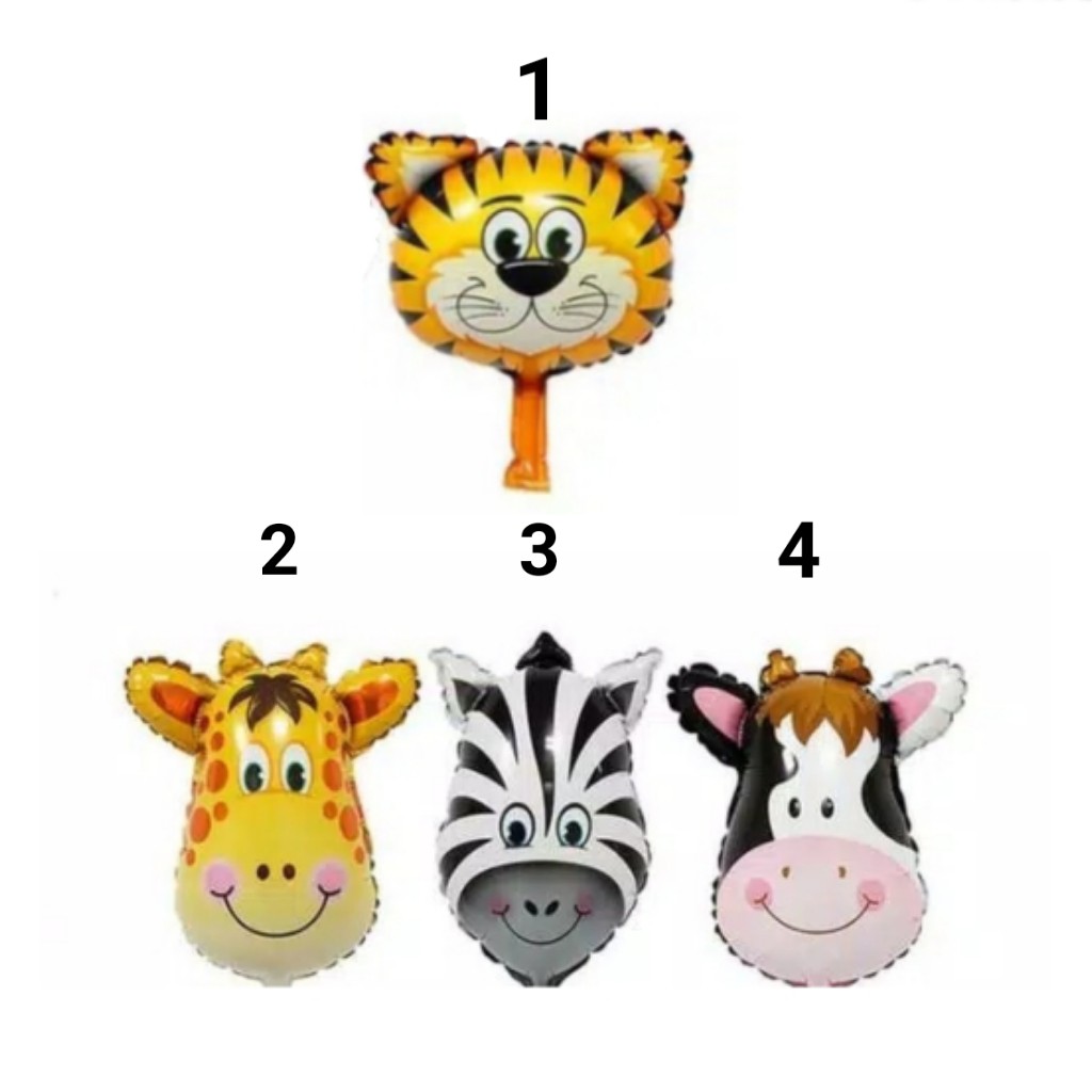Bộ bong bóng cho bé trai bé gái chủ đề rừng xanh balloon combo tnoi93