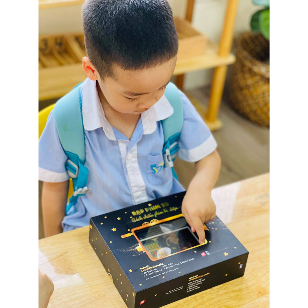 Sách Chiếu Phim Kỳ Diệu - Rạp Phim 3D gồm 5 Truyện Ngụ Ngôn Cho Bé - TNBooks