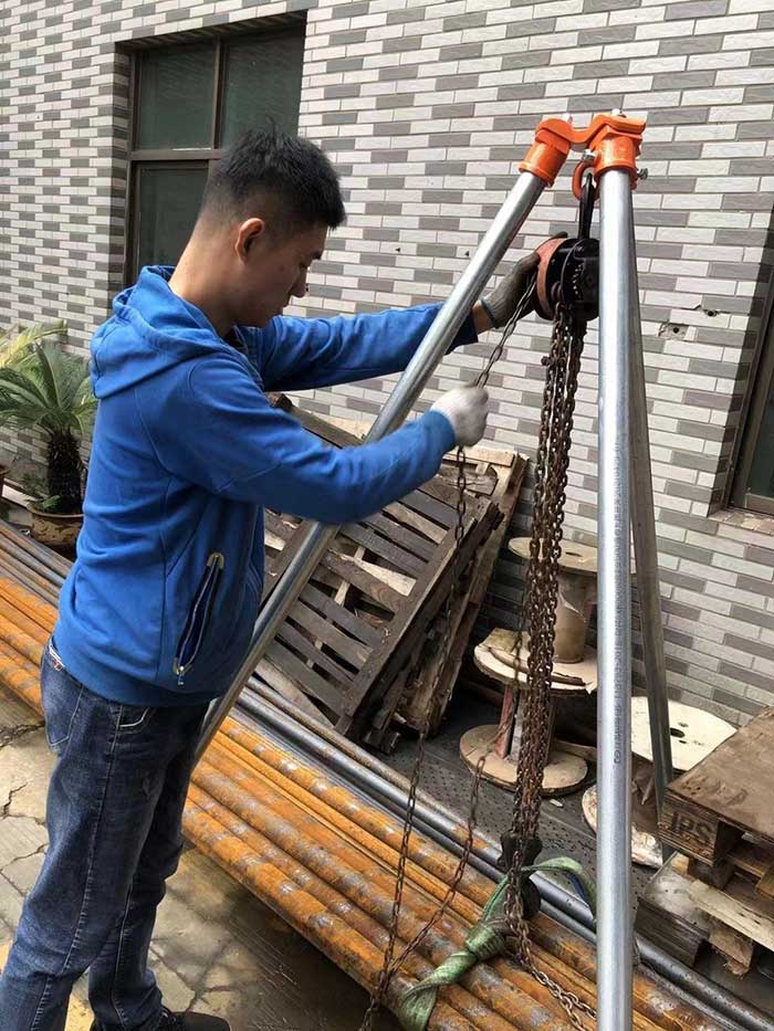 Bộ ống thép ABG dành riêng cho giá móc treo palang dài 3M, chắc chắn, chất lượng cao, bền bỉ, giải pháp hoàn hảo cho nhu cầu cẩu vận chuyển - Hàng Chính Hãng