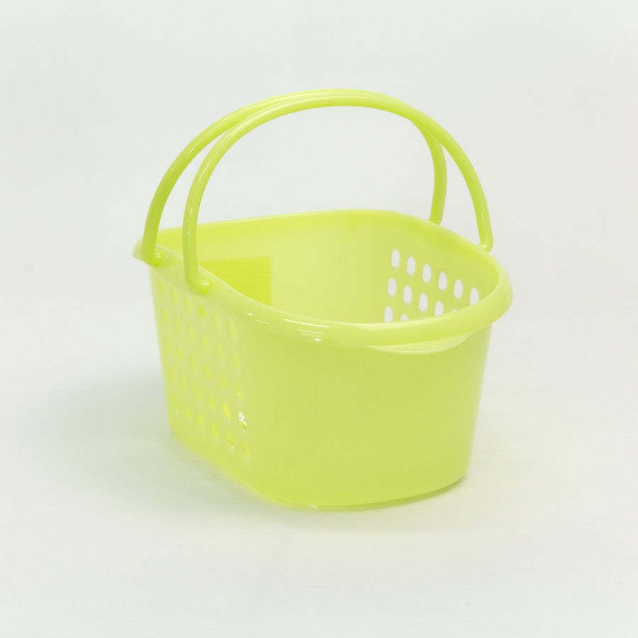 Rổ Nhựa Chữ Nhật HORA HOME - INOMATA Xanh Lá