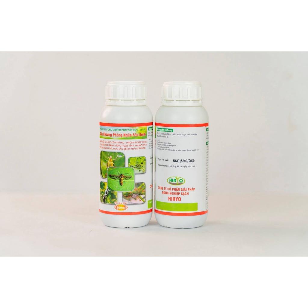 Dầu khoáng phòng ngừa sâu bệnh - Chai 500ml