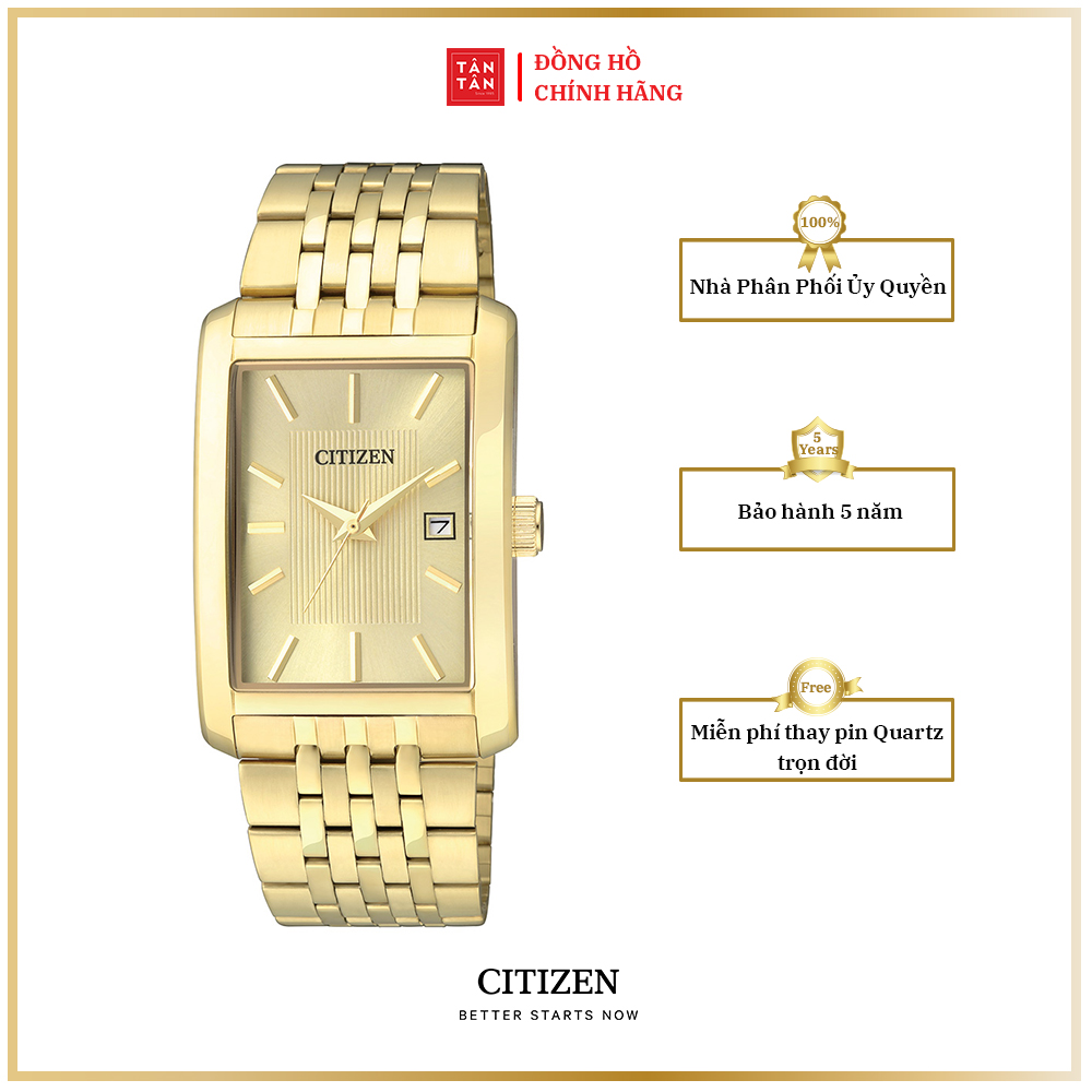 Đồng hồ Nam Citizen Quartz BH1673-50P 38mm