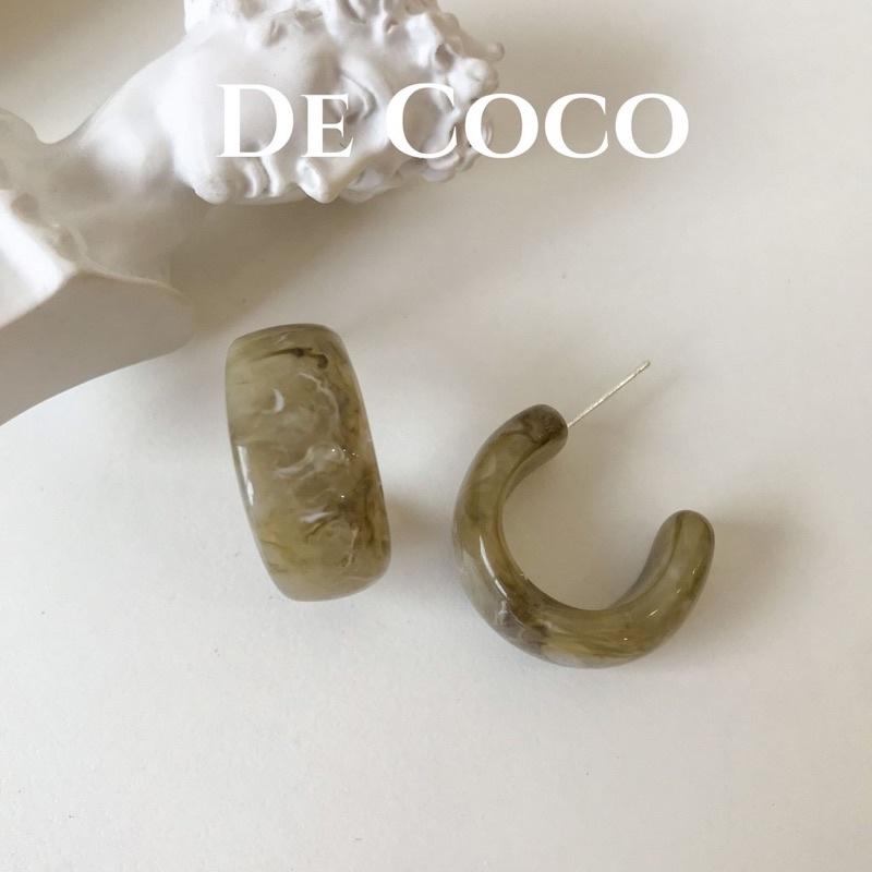 Khuyên tai phong cách Hàn Quốc Cassopia decoco.accessories - Cassopia 2 màu