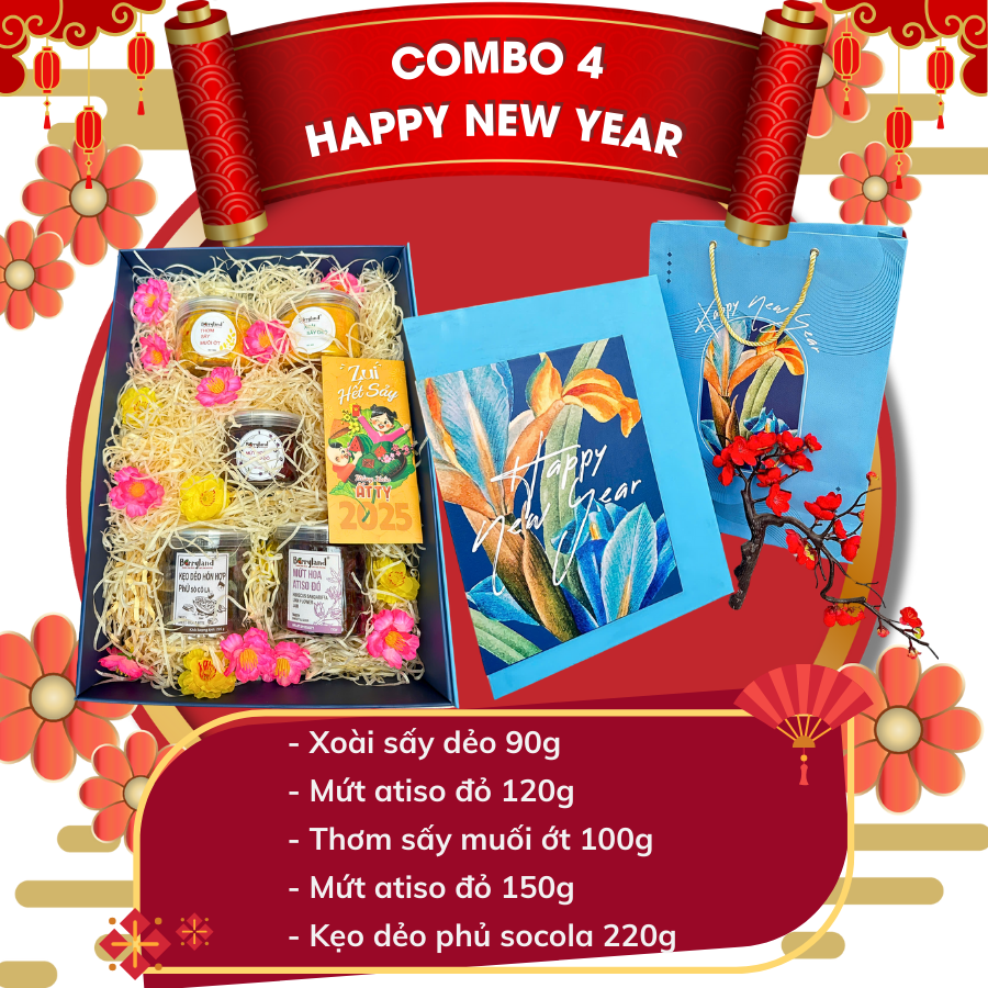 Set Quà Tết 2025 Cao Cấp - Hộp Quà Biếu Sang Trọng - Quà Tặng Doanh Nghiệp Đối Tác Gia Đình