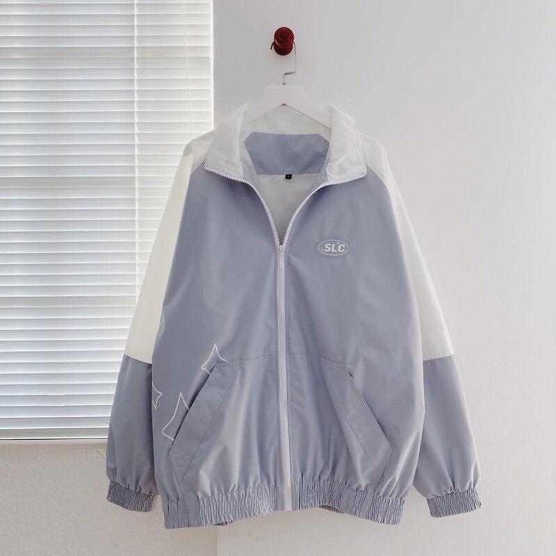 Áo Khoác Bomber Varsity Dù 2 Lớp SCL Jacket Form Rộng Nam Nữ Unisex Phong Cách Trẻ Trung Năng Động Ulzzang