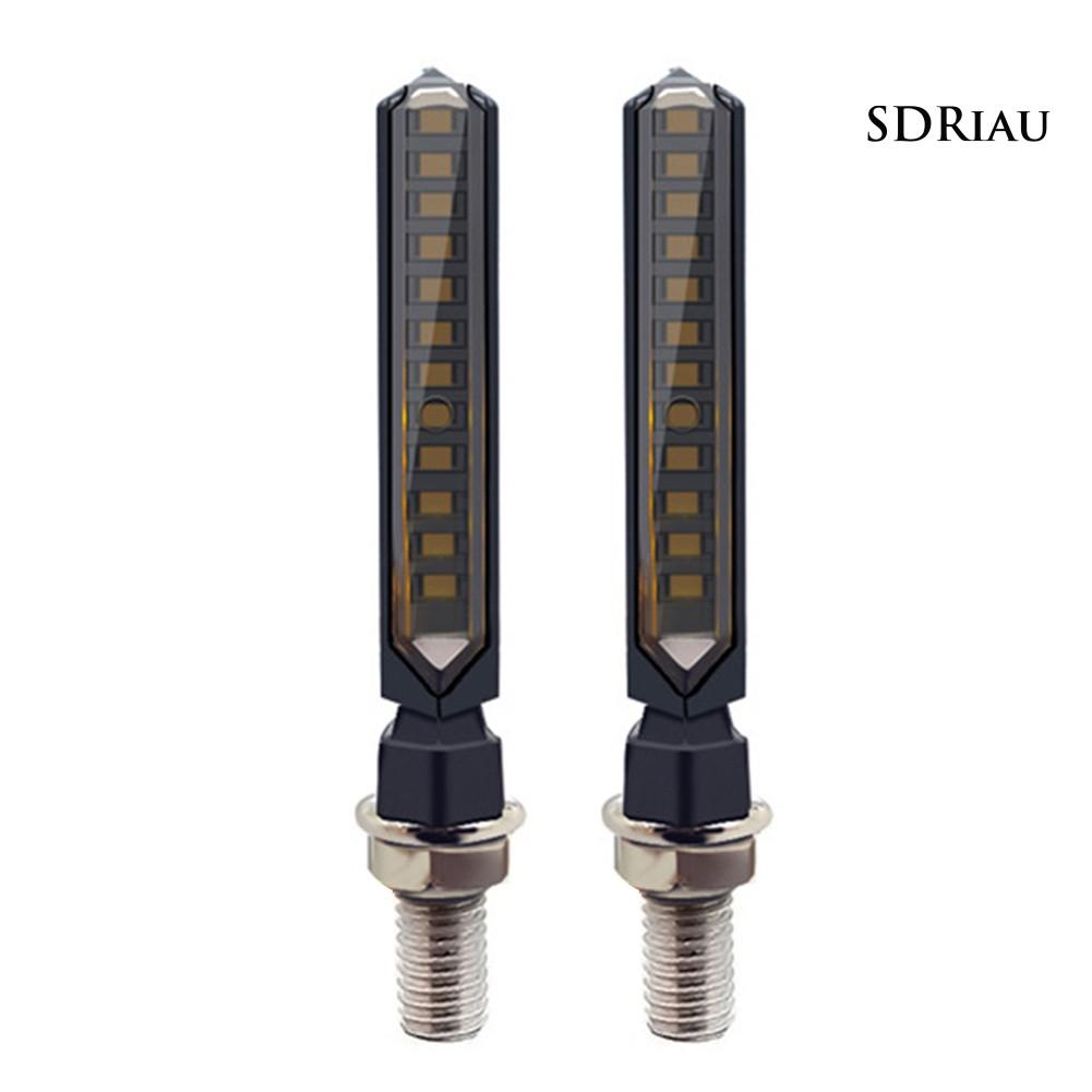 1 Cặp Đèn Xi Nhan 12 Bóng Led Cho Xe Mô Tô Tiện Dụng