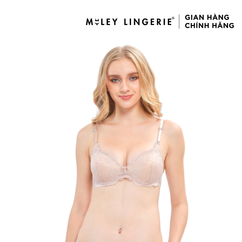 Áo Ngực Nữ Không Gọng Full Ren Miley Lingerie