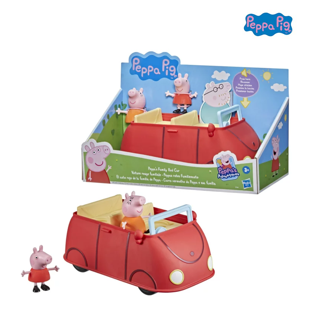 Đồ chơi Peppa Pig lái xe cùng gia đình