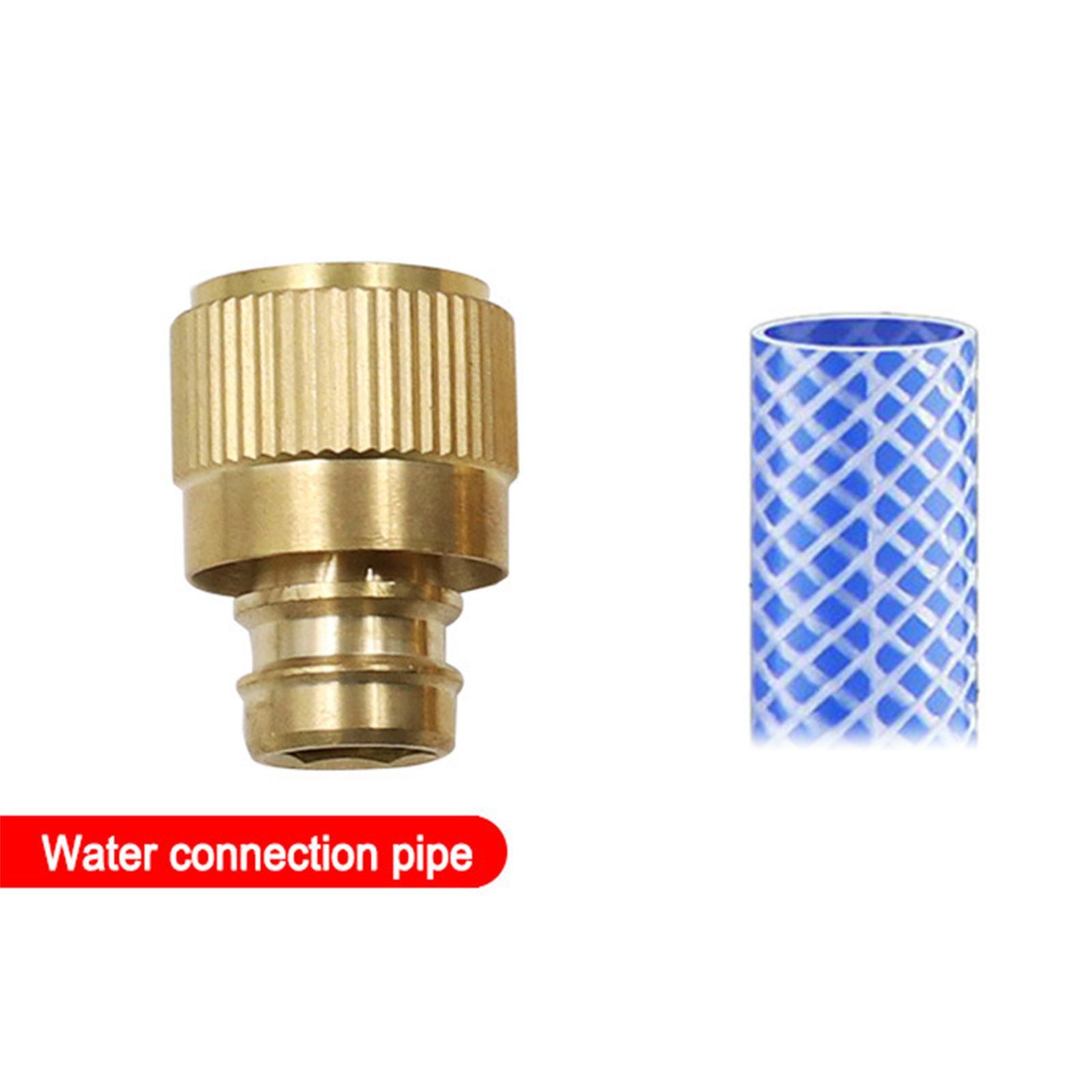 Brass Garden Hose Tap Connector Brass Joint Garden Hose Adapter for Garden Hose Replaces