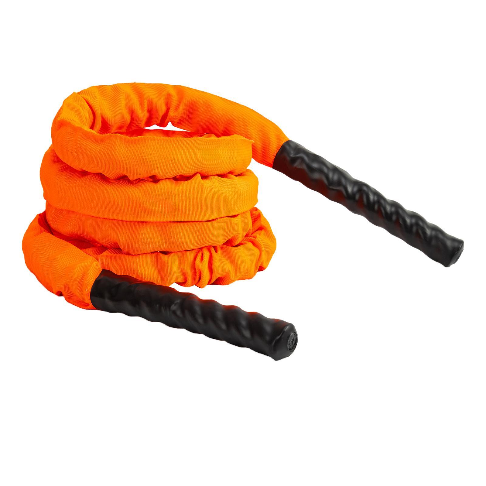 Heavy Jump Ropes for Fitness, Weighted Adult Skipping Rope Exercise Battle Ropes for Workouts, Power Training to Improve Strength and Building Muscle