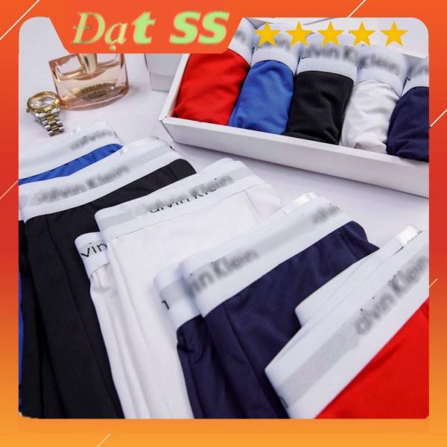 Sịp Đùi Nam CKThun Lạnh Cao Cấp, Quần Lót Nam Chất Liệu Co Dãn 4 Chiều Thấm Hút Mồ Hôi -Combo 5 Quần Ck