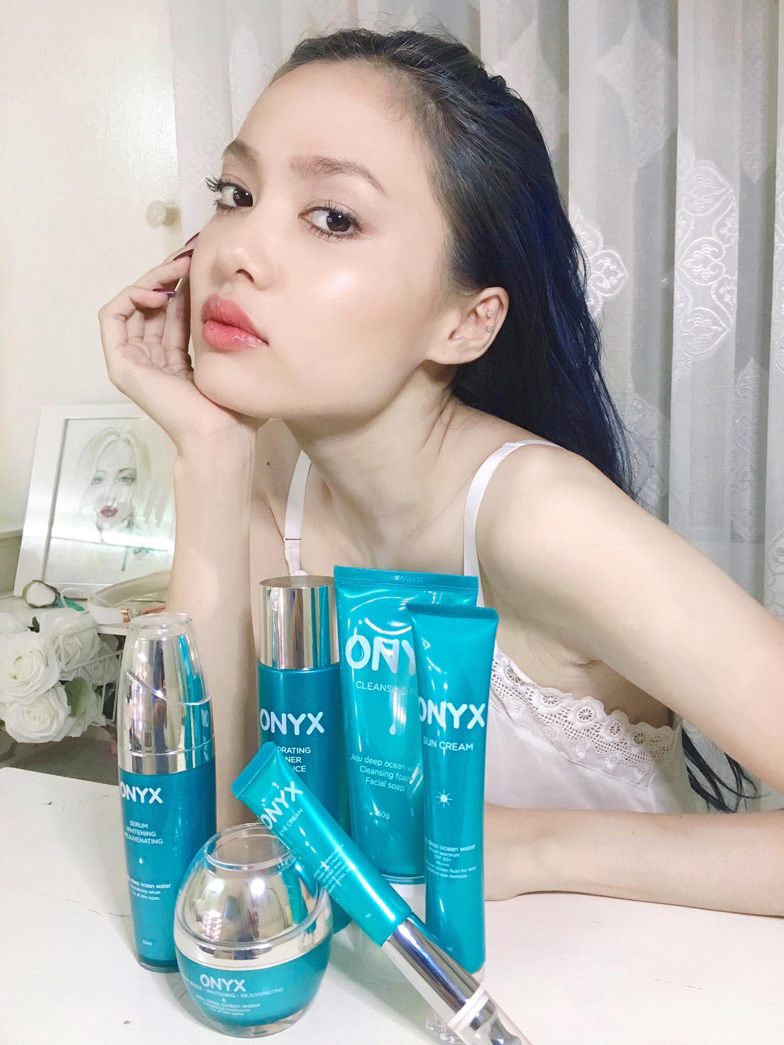 Sữa Rửa Mặt ONYX Làm Sạch Sâu Lỗ Chân Lông, Dưỡng Ầm, Sáng Da, Ngừa Mụn CLEANSING FOAM ONYX 150g