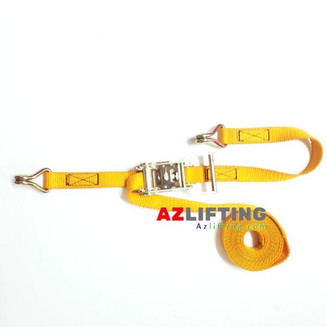 Dây tăng đơ chằng hàng 1.5 tấn 3m dây dày 2.2mm màu cam
