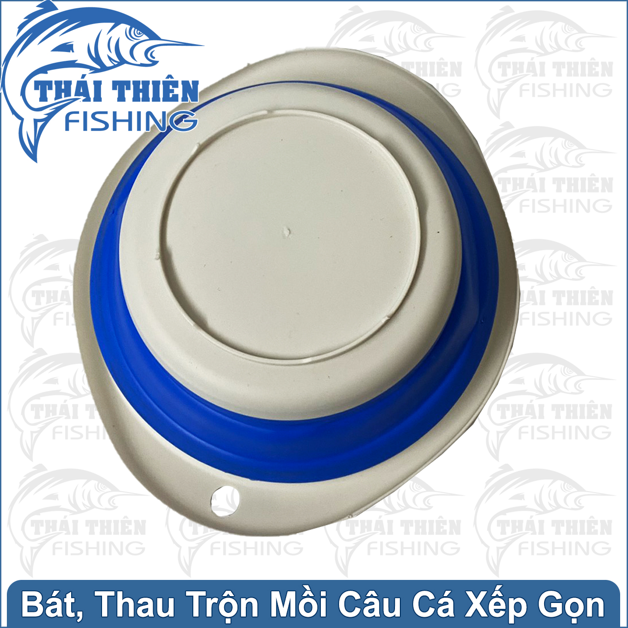 Bát Trộn Mồi Câu Cá Thau Pha Mồi Xếp Gọn Tiện Lợi