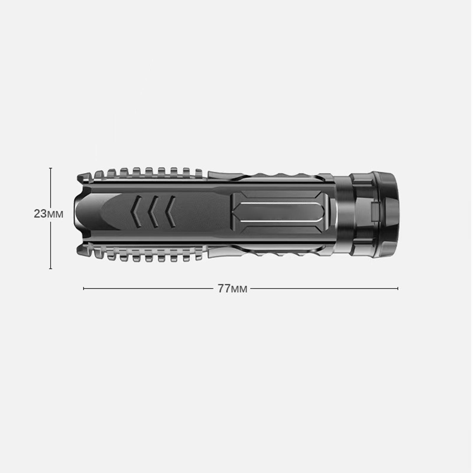 Portable flashlights, Bright Lighting Lamp Side Light Handheld Torch Lights Work Light for Fishing Tent Survival Hiking Working