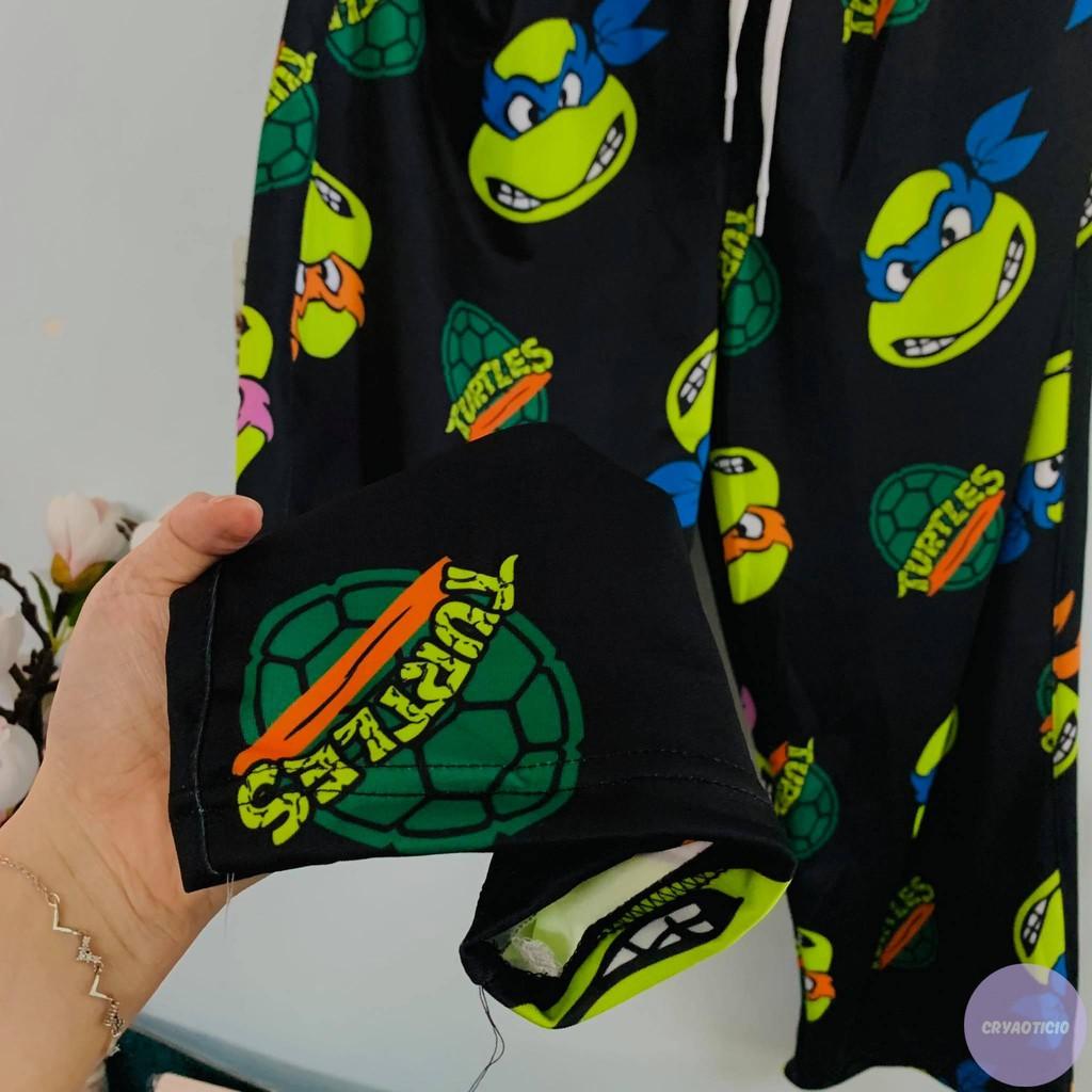 Quần dài hoạt hình cartoon Ninja Rùa unisex