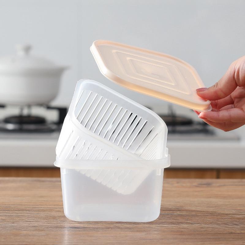 Hộp Nhựa Đựng Bảo Quản Hành Tỏi Đa Năng Tiện Dụng