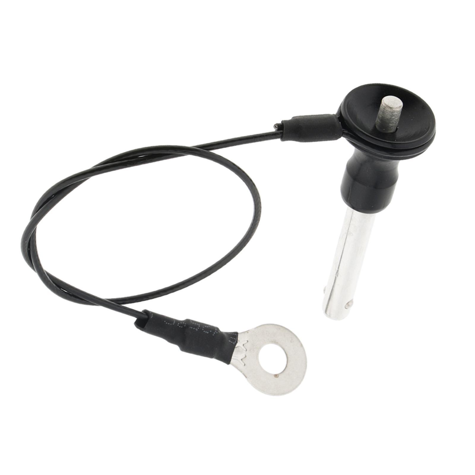 4 Pcs Premium Stainless Steel Quick Release Pin Ball Lock Push Button Pins, 8mm, 20mm