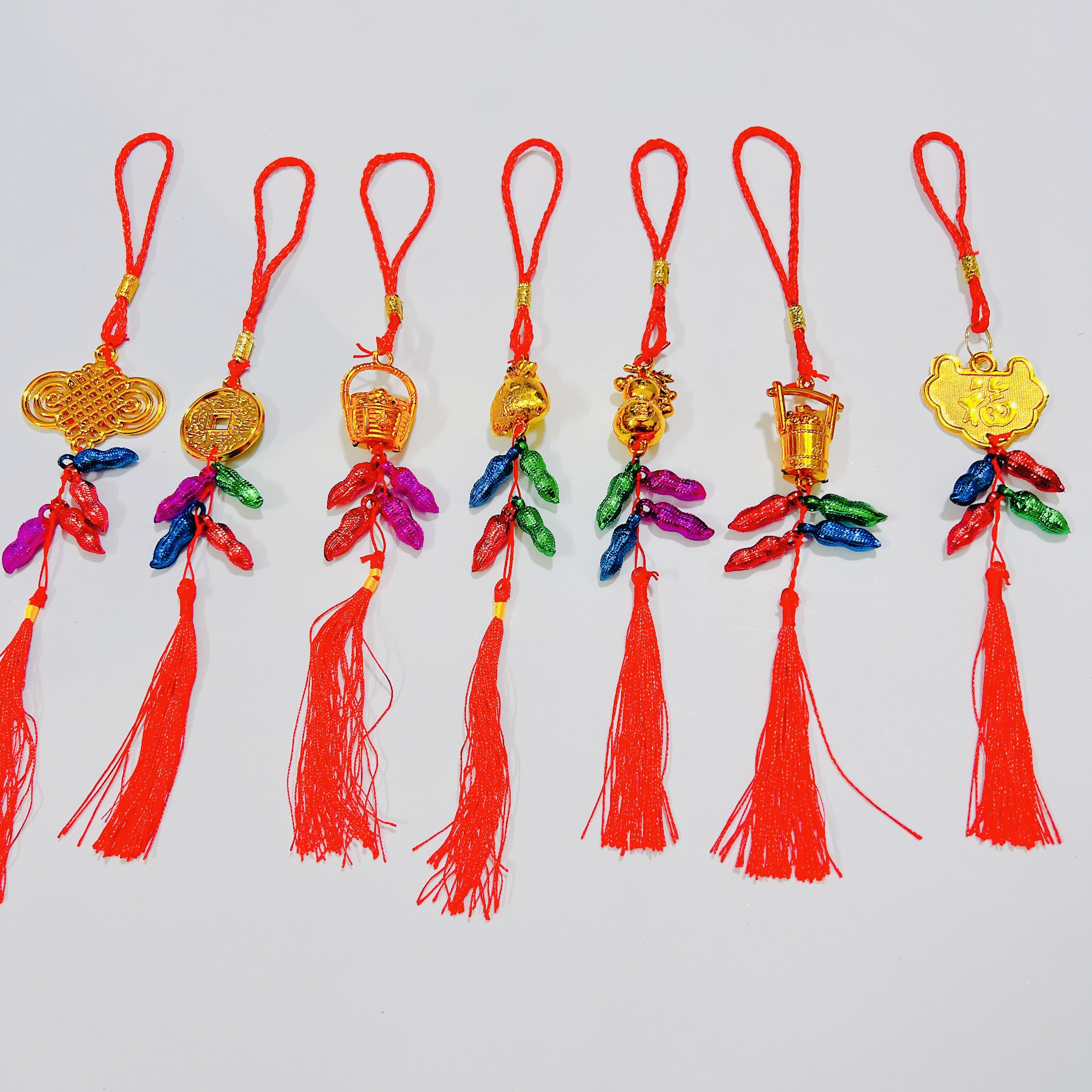 Liễn treo tết trang trí cây cảnh LOẠI 1-4, phụ kiện trang trí nhà cửa, lễ tết đem lại nhiều may mắn cho gia chủ