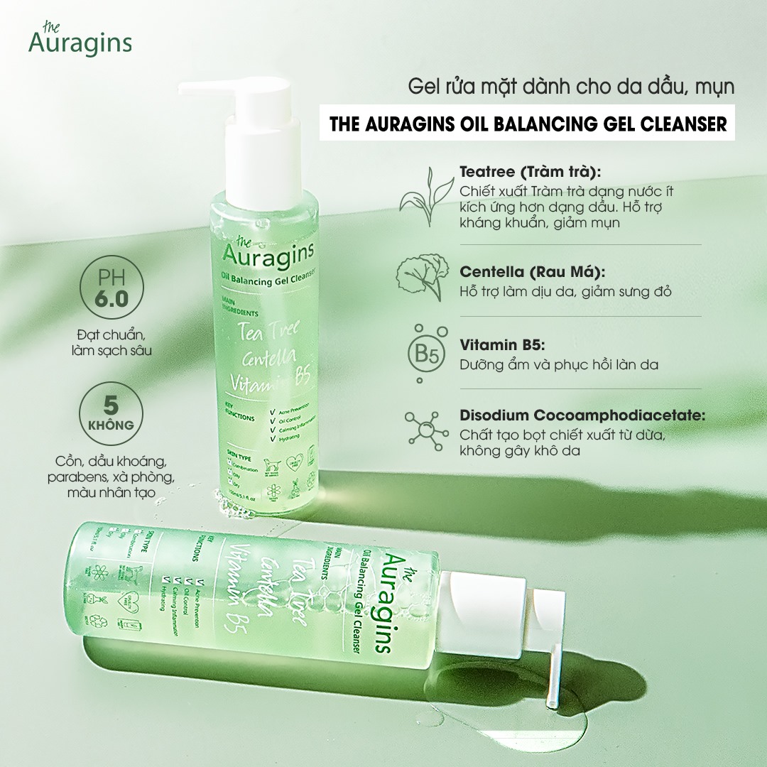 Beauty Box The Auragins - Dưỡng Da Cơ Bản