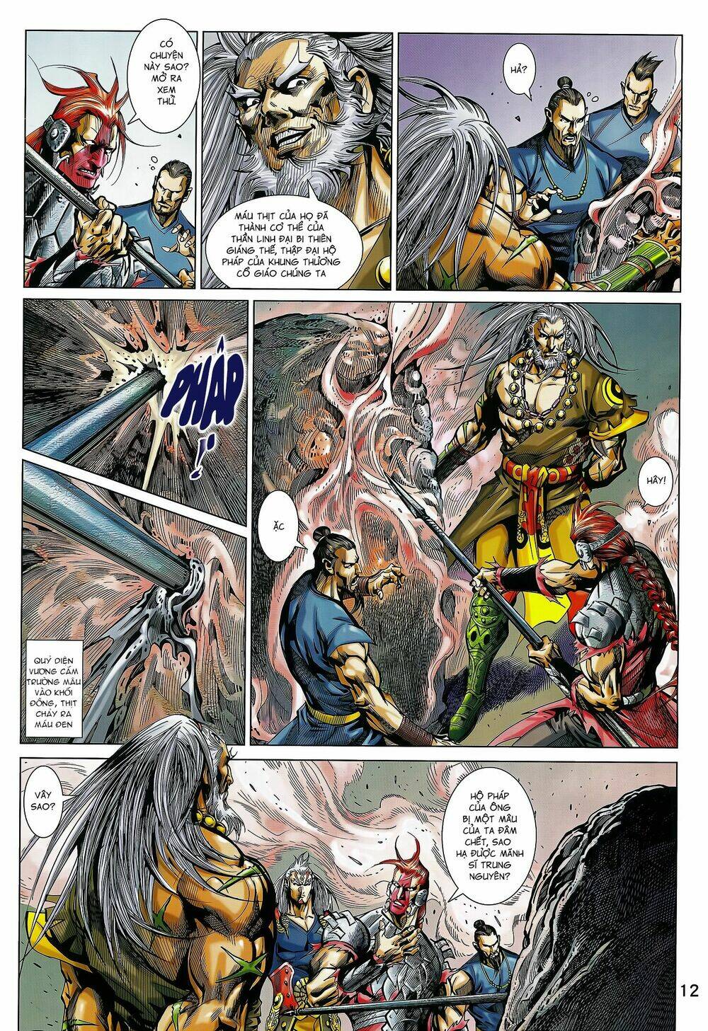 xuân thu mãnh sĩ chapter 15.1 12