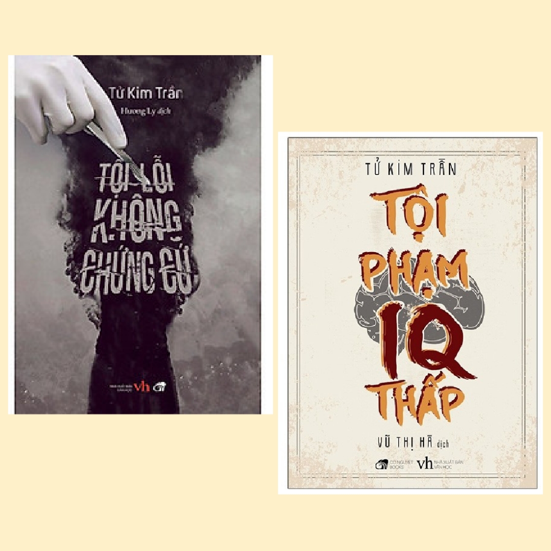 Combo 2 cuốn trinh thám cực hay: Tội Lỗi Không Chứng Cứ + Tội phạm IQ thấp