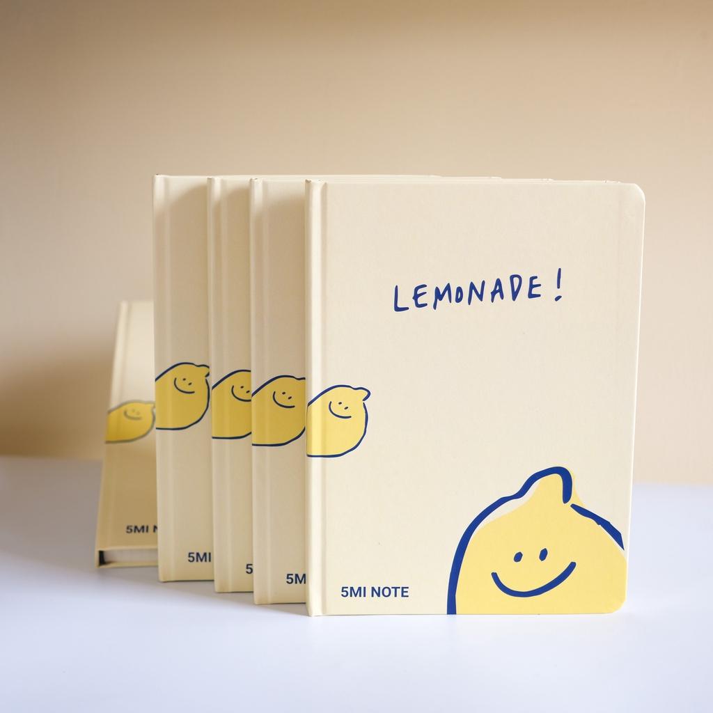 Sổ Tay Lemonade 5Mi Noté - Ruột Kẻ Ô Vuông 160 Trang 100gsm - Second Morning