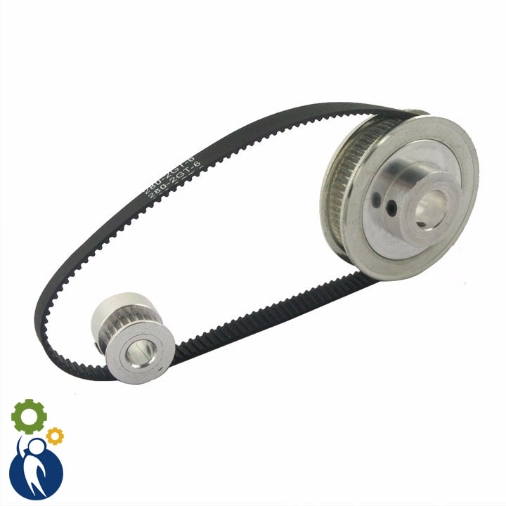 Buly, Puly, Pulley Trục 8mm - 48 Răng, sử dụng với dây đai 2GT-6mm