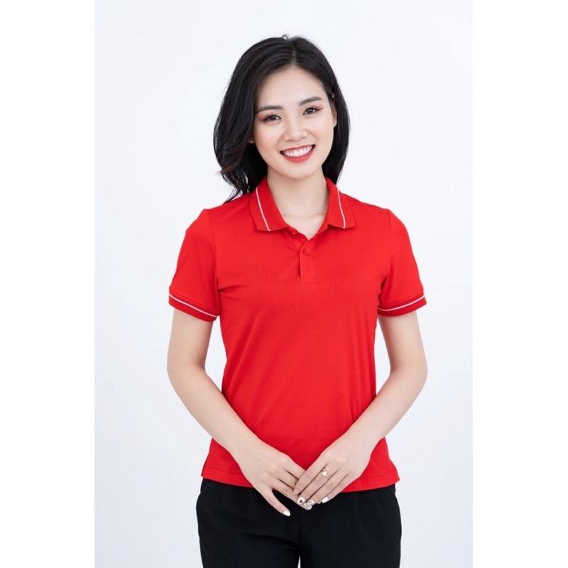 Áo polo VENA nữ tay ngắn, vải cotton ,co giãn, thoáng mát, áo phông cổ bẻ phong cách công sở