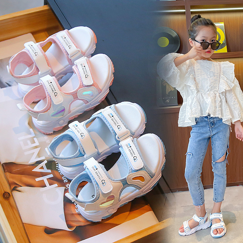 Giày Sandal quai hậu cho bé gái, thể thao siêu nhẹ, êm nhẹ chống trơn  – GSD9084