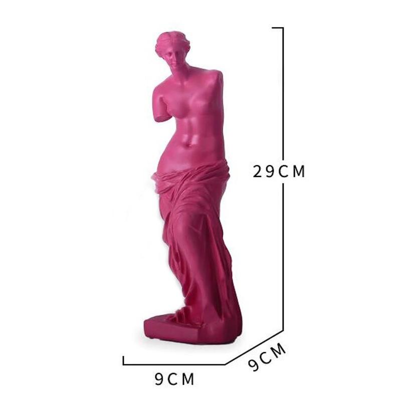 Màu Mới  Tượng thần vệ nữ Venus de Milo cao 30cm