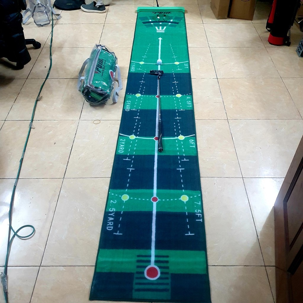 Thảm golf nhung tập Putting Golf – Velvet Golf Putting Mat