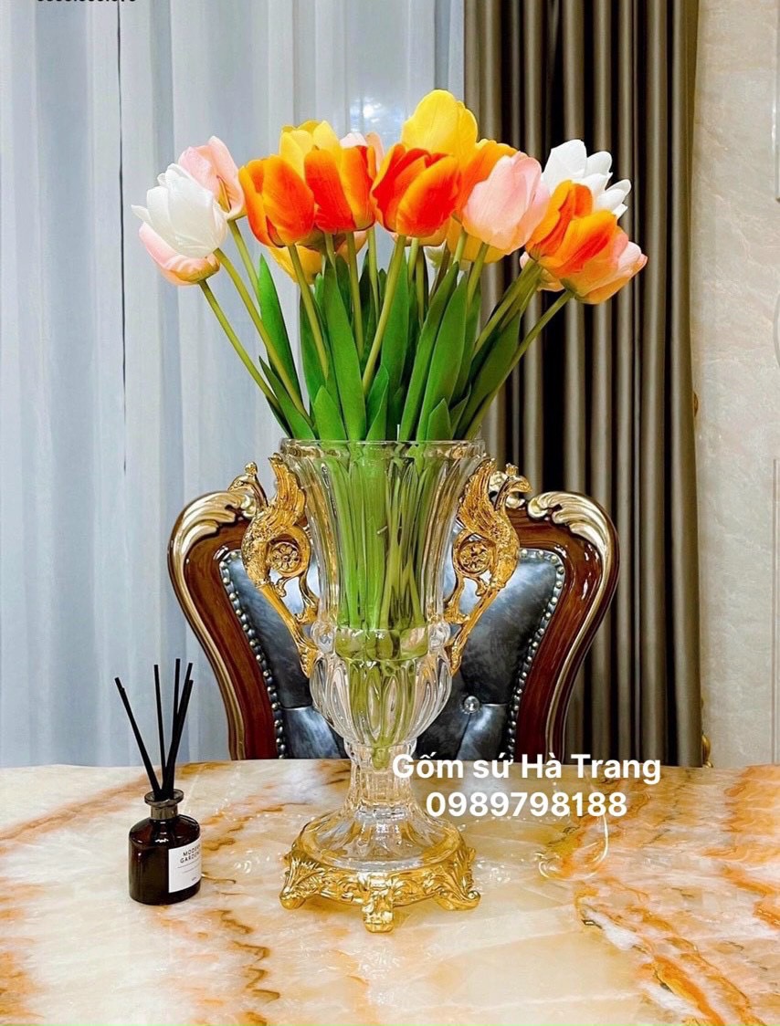 Lọ hoa cao cấp cao 33cm