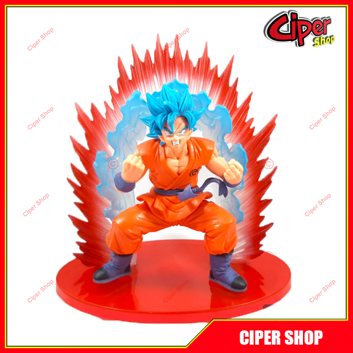 Mô hình Son Goku Kaioken - Mô hình goku 7 viên ngọc rồng