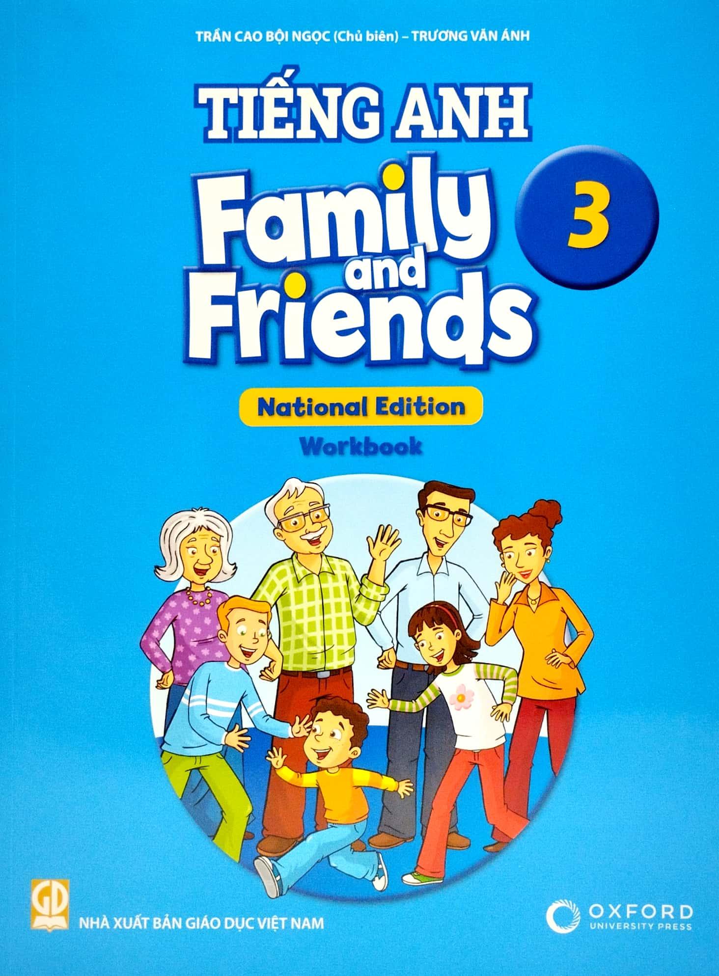 Tiếng Anh Lớp 3 - Family And Friends (National Edition) - Workbook (2023)