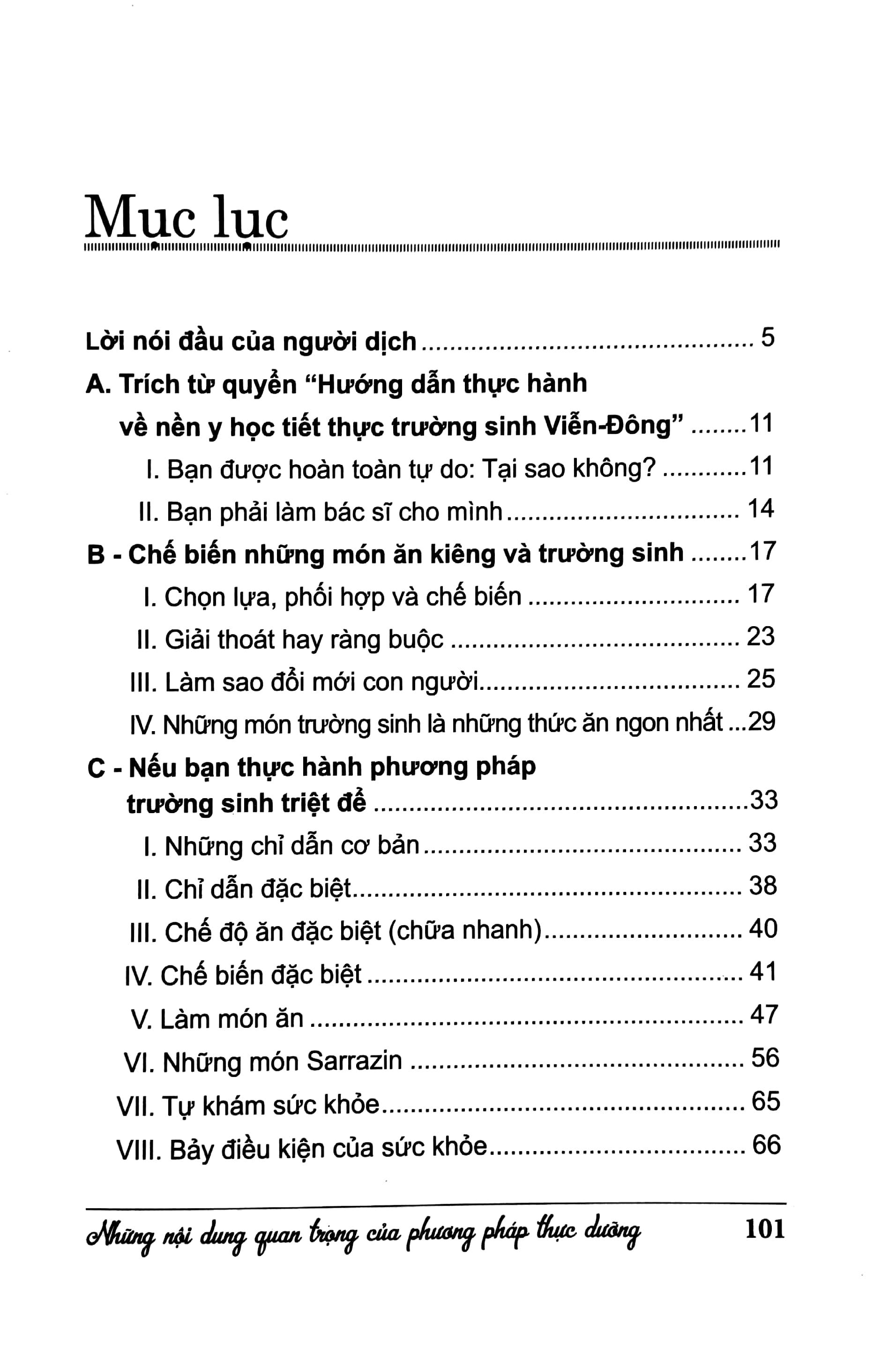 Những Nội Dung Quan Trọng Của Phương Pháp Thực Dưỡng
