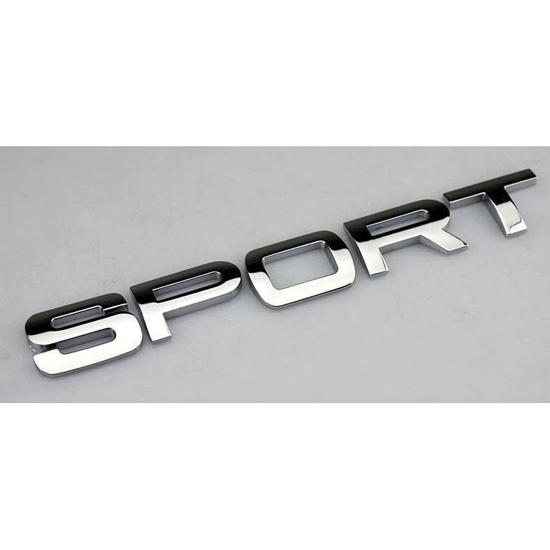 Tem 3d Chữ Sport Phong Cách Land Rover MS-69