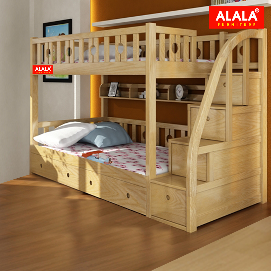 Giường tầng cho Bé ALALA118 Cao Cấp - Thương hiệu ALALA